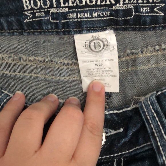 Bootlegger Dreyfus Ankle Jeans 29 Waist Smoke Free - Picture 5 of 11